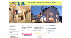 Desktop Screenshot of esl-elektro.at